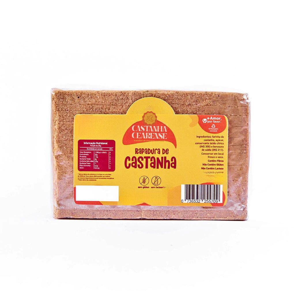 Rapadura de Castanha - Castanha Cearense Premium